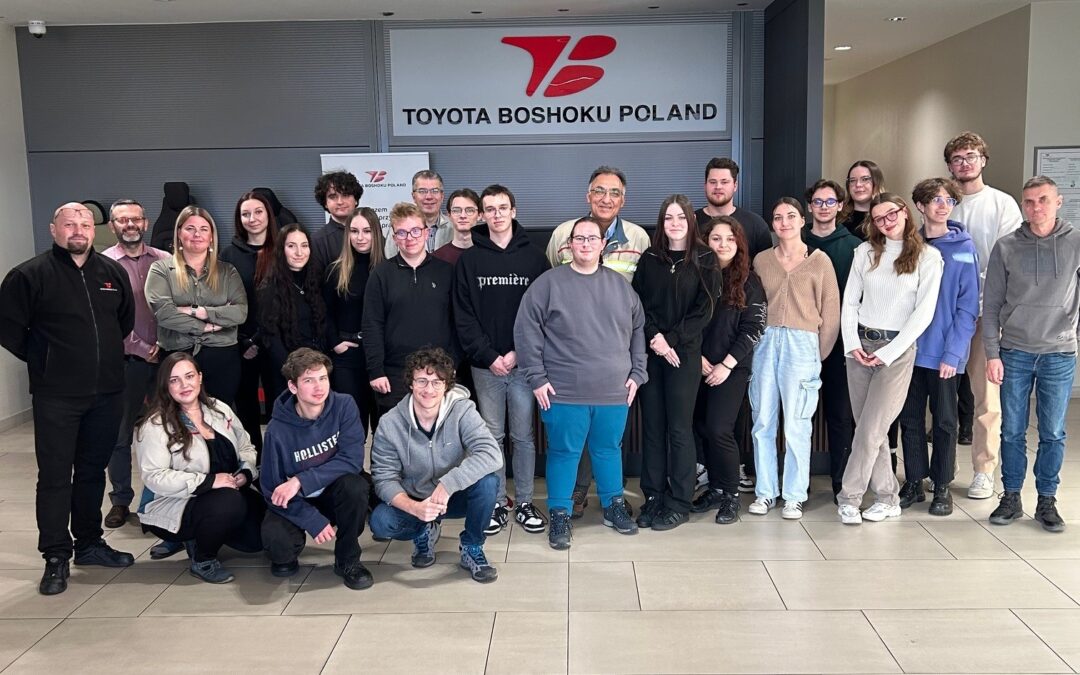 Wizyta studyjna studentów jeleniogórskiej Filii UEW w Toyota Boshoku Poland